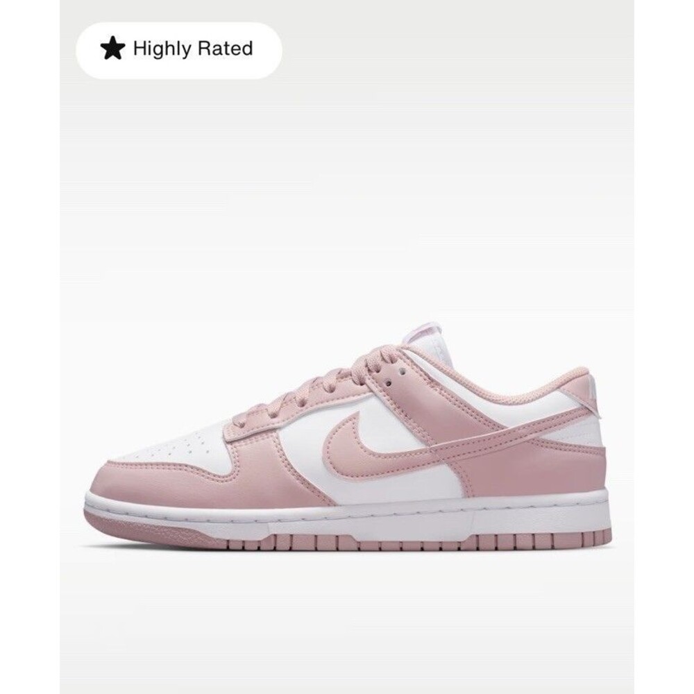 NWT Nike Dunk Low Womens Shoes Particle Rose White Pink IM6572-103 Sneakers Box